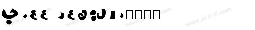 Bree Regular字体转换